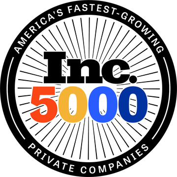 Inc. 5000 badge, America's Fastest-Growing Private Companies